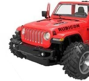 Rastar - Rc Jeep Wrangler Rubicon A/b Fjernstyret Bil - 1:14 - Rød