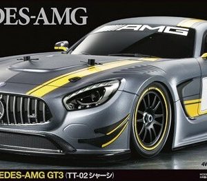 Tamiya - Rc Mercedes-amg Gt3 Tt-02 - No Esc - Fjernstyret Bil Byggesæt - 1:10 - 58639