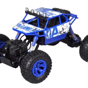 Rock Rover Fjernstyret 4WD Crawler 1:18 2.4G, Blå