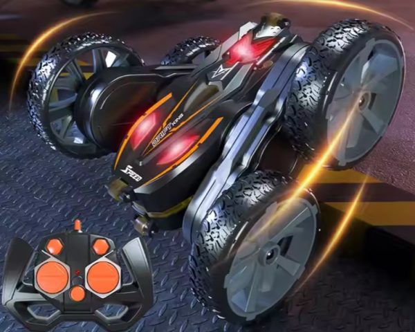 Stunt Car PRO, fjernstyret stuntbil m. 360° Spins