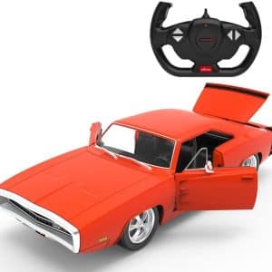 Dodge Charger R/T Fjernstyret Bil 1:16, 2.4G Rød