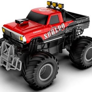 Fjernstyret Monstertruck SuoLuo 2.4G 1:18 Rød